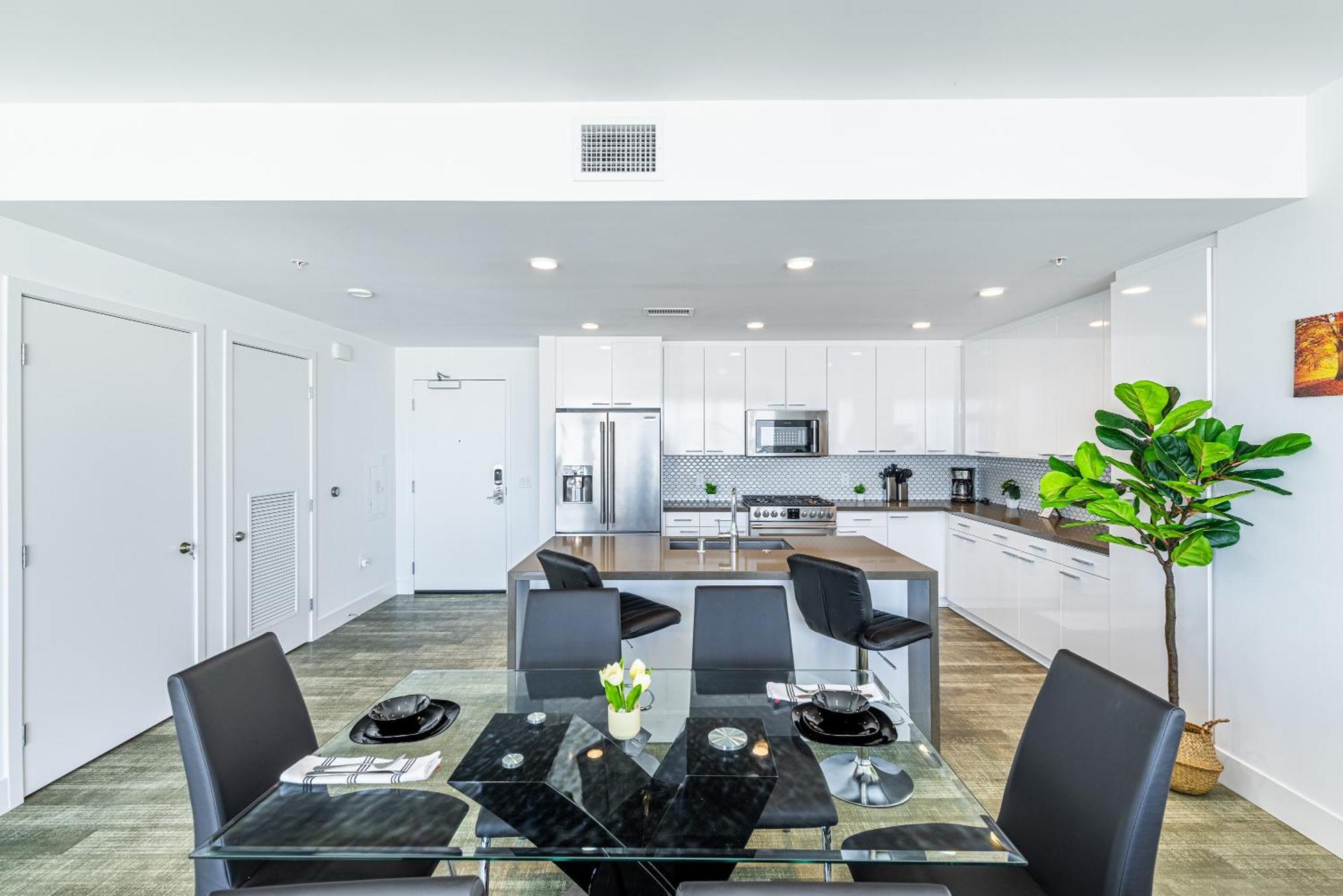Floor High Rise 3 Bed Dtla Skyscraper Penthouse Appartement Los Angeles