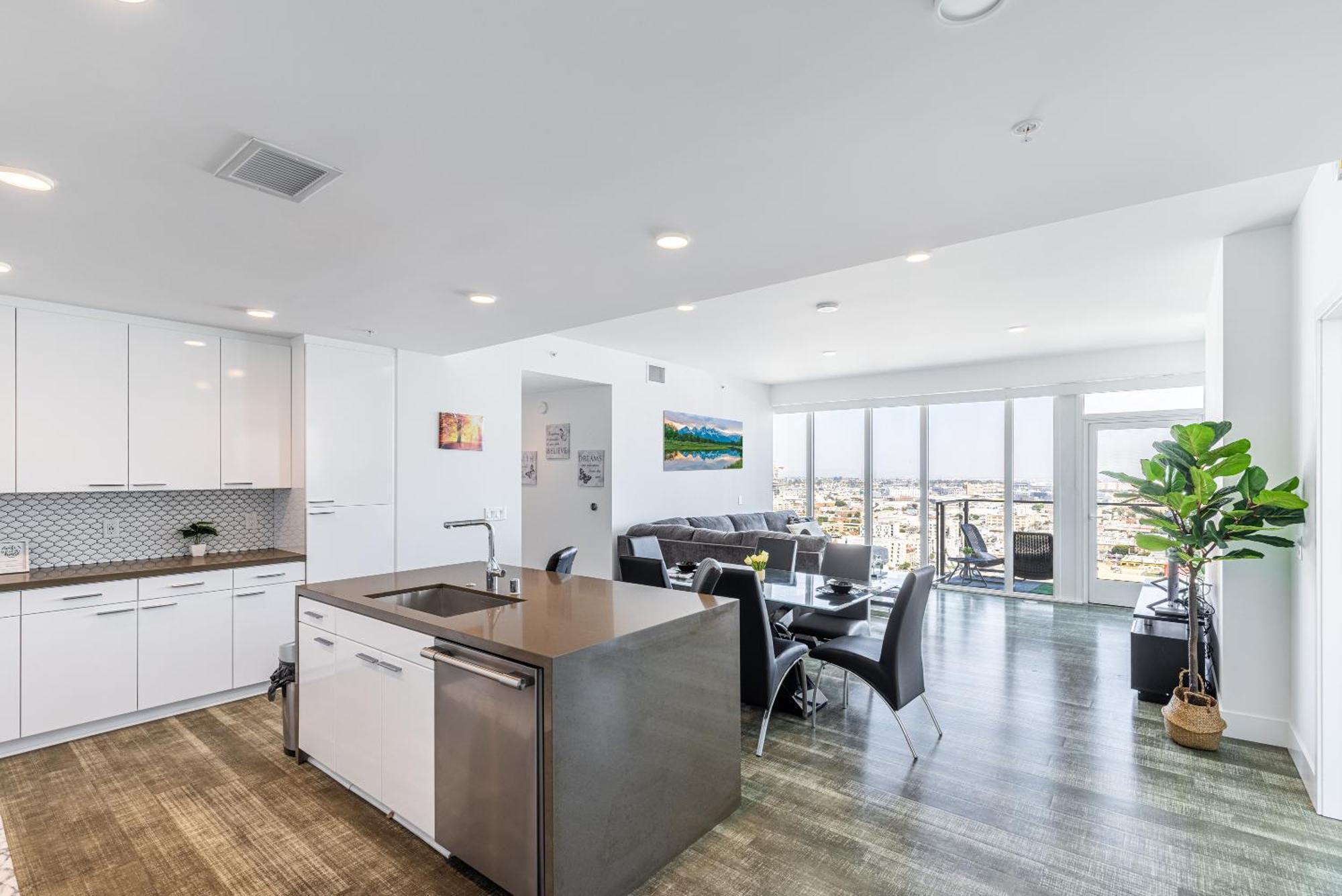 Appartement Floor High Rise 3 Bed Dtla Skyscraper Penthouse
