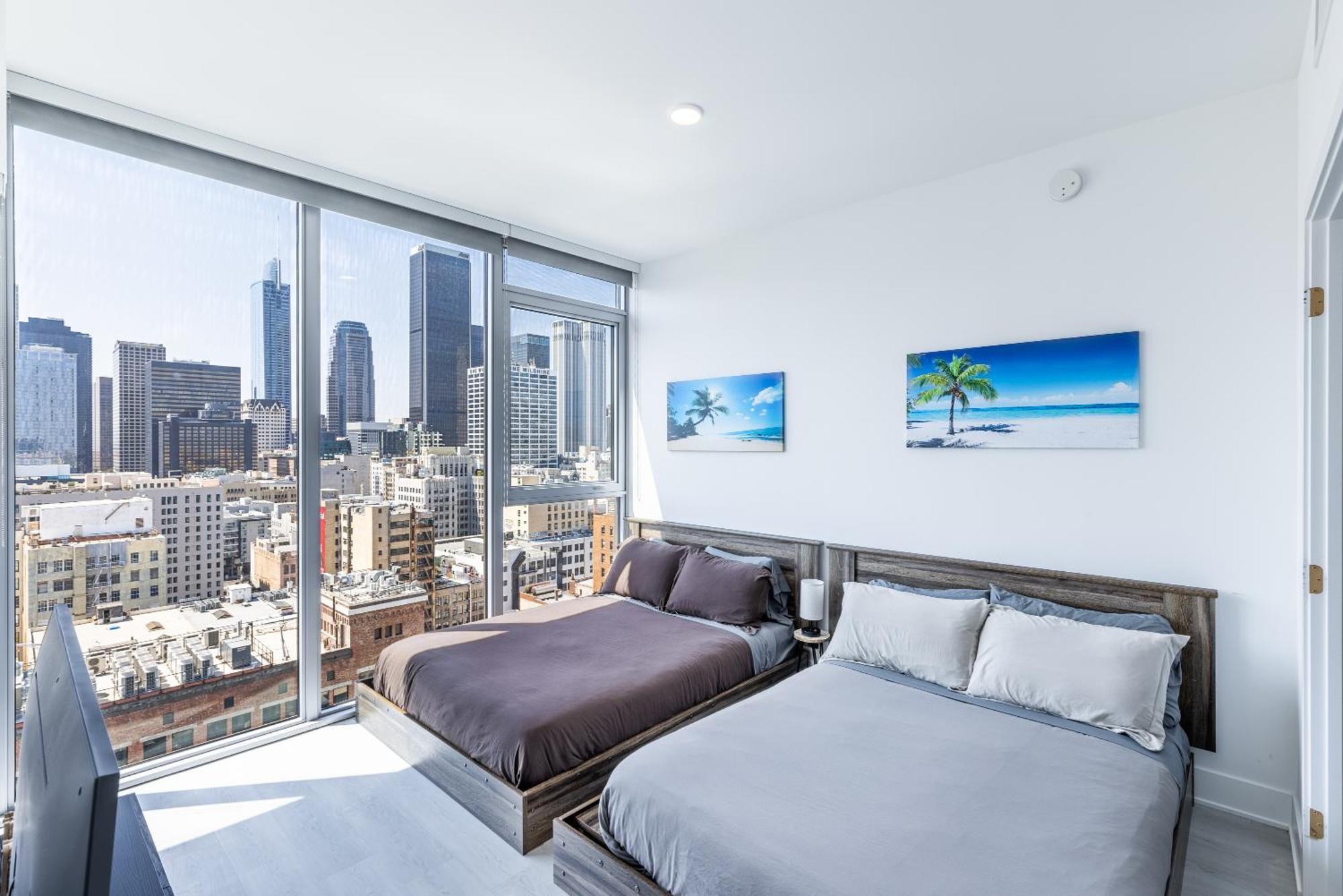 Appartement Floor High Rise 3 Bed Dtla Skyscraper Penthouse *